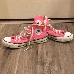 Converse Pink High Tops